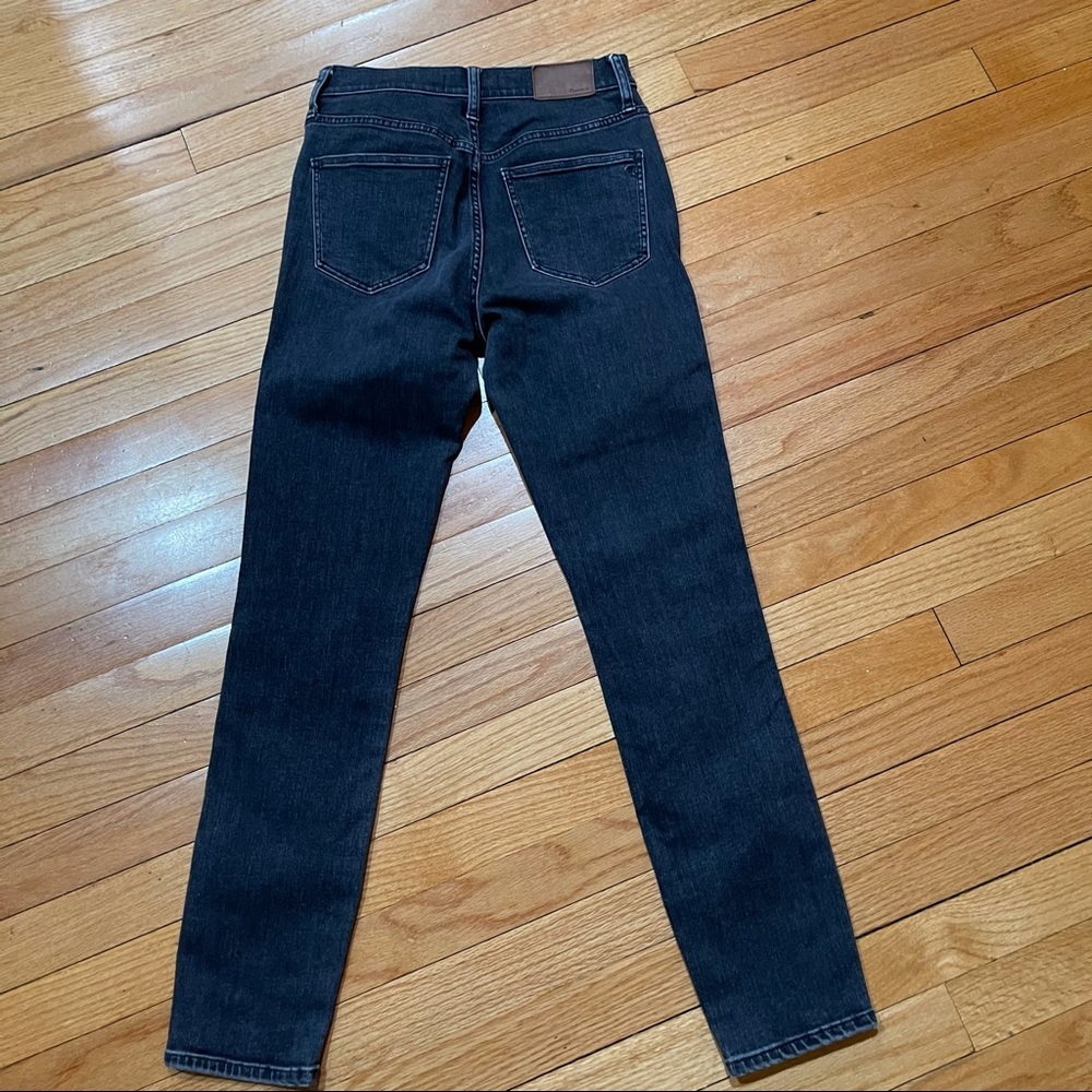 Madewell 10” High Rise Skinny Jeans Sz 26 MINT - Picture 9 of 13
